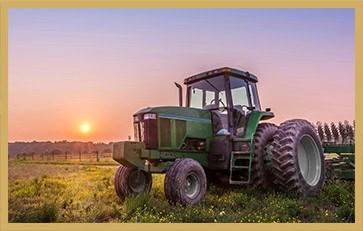 Tracteur de ferme
