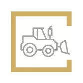 Icône d'un tracteur