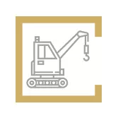 Icône d'une grue de chantier