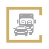 Icône d'une voiture et d'un camion